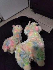 ❤️TY Beanie Babies Lola Llama 8” Plush And 11” Stuffed Toy CLEAN❤️