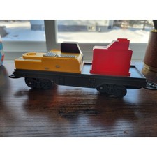 Toy Caterpillar Construction Express Train Set 6451 - Red/Yellow Cart