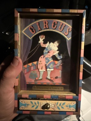 VINTAGE 1977 ** PIERROT DE PIERRE KOJI MURAI ** DANCING CIRCUS CLOWN * MUSIC BOX