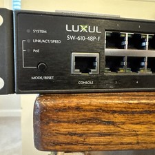 Luxul SW-610-48P-F 48-Port Gb PoE+ L2 L3 Mana...