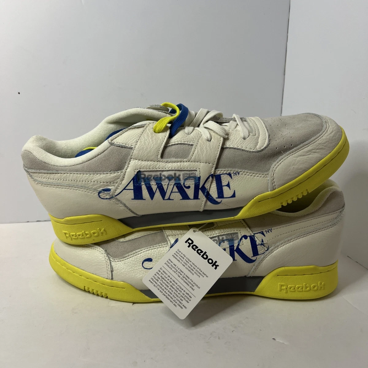 Awake NY x Reebok Workout Low Chalk for Sale | Authenticity