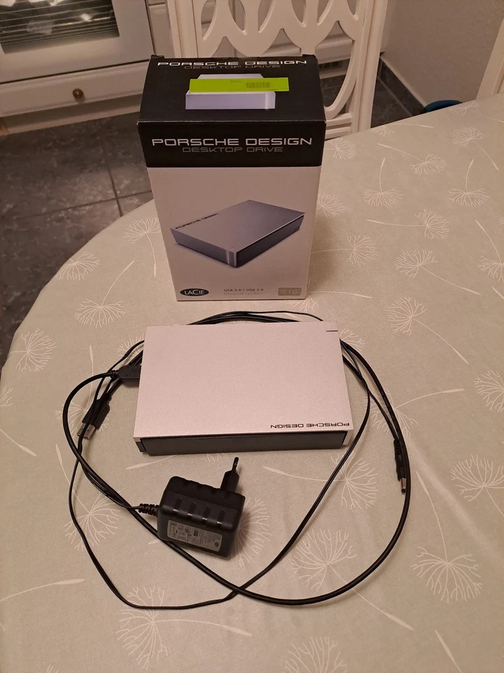 Porsche Design externe Festplatte 8 TB Mac/PC USB3.0, 2.0