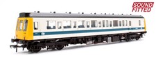 Bachmann 35-531SF Class 121 Single-Car DMU W55034 BR White & Blue - DCC Sound