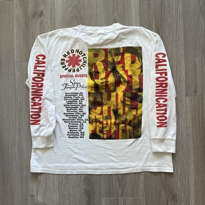 Vintage Red Hot Chili Peppers Californication Tour With STP Long Sleeve Shirt L