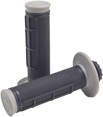 PROTAPER - Pro Series Clamp On 1/2 Waffle Gray/Black | 23353