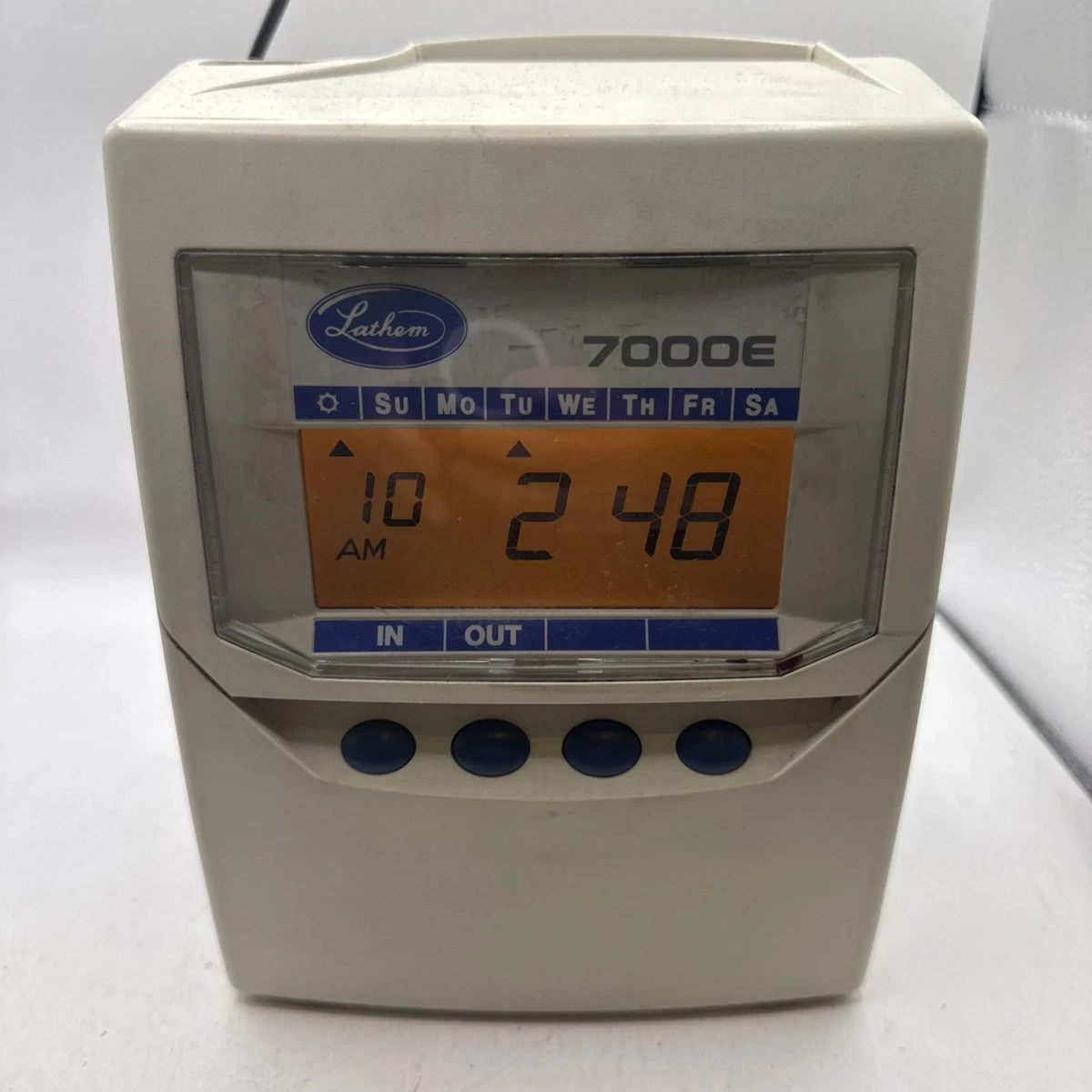 Lathem Time Clocks for sale - eBay