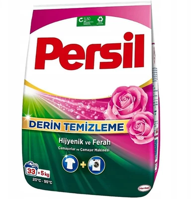 Persil Rose Waschpulver – 5 kg – Für weiße Textilien mit zartem Rosenduft - Bild 1 von 2
