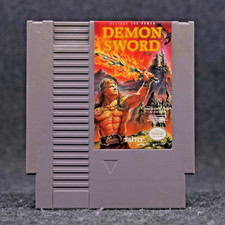 Demon Sword (NES) Loose Cart Only - Authentic Good Condition