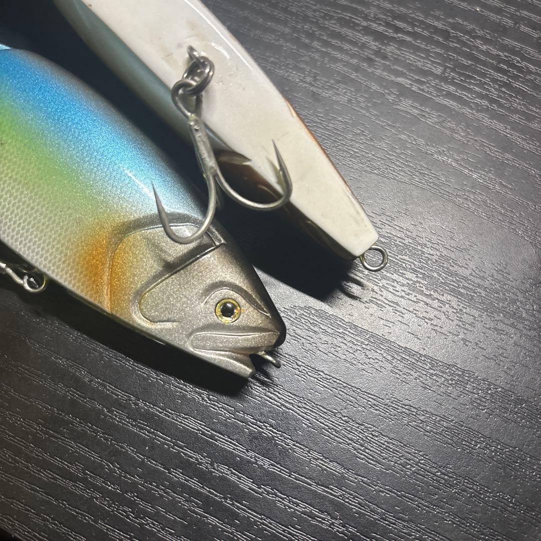 Roman Made Negotiator Big Bait, Rare Handcrafted Wood Lure, Slightly Used - Image 7