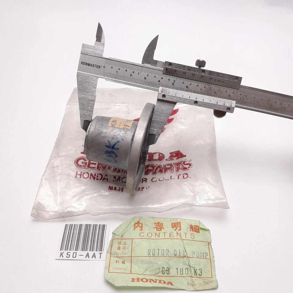 Filtro de aceite Honda CB100K3 May Fit CB100 CL100 SL100 TL125 XL100 Rotor Comp nuevo #1 Foto 3 de 4