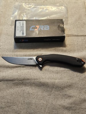 CJRB Gobi J1906-BKC Black G10 Stonewash blade. Pocket Knife FAST SHIPPING!