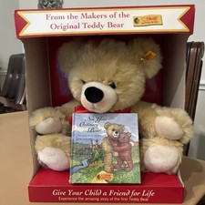 New Steiff Teddy Bear Set Sealed Book 'Not Your Ordinary Bear