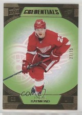 2022-23 Upper Deck Credentials Neon Green 27/75 Lucas Raymond #31 u2v