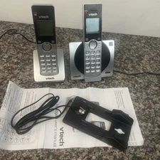 VTech CS6919-2 DECT 6.0 2-Handset Cordless Phone Set NOS