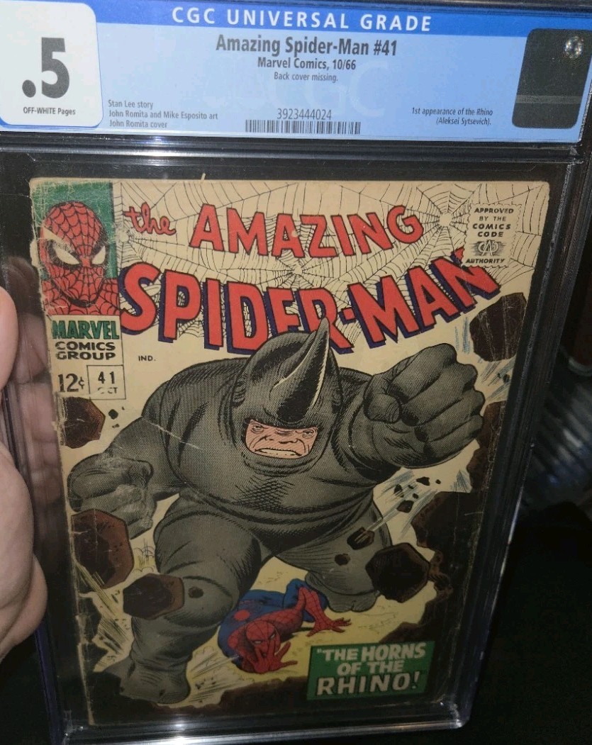 アメコミ Amazing spider man 41 初登場　スパイダーマン The Amazing Spider-Man #41 (Marvel Comics October 1966) for