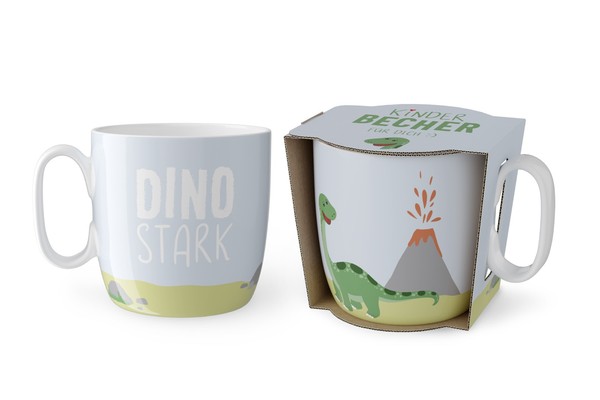 Kindertasse Kinderbecher Tasse Becher Porzellan 150Ml La Vida Dino 9403811-image