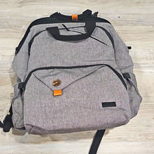 Hap Tim Gray Panda Pouch Diaper Bag/Backpack NWOT