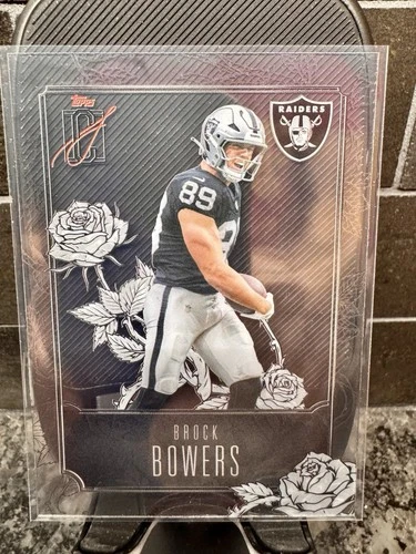 2025 Topps Signature Brock Bowers Base (RAW)