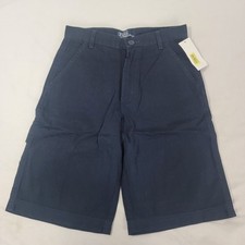 POLO by Ralph Lauren Boy's Navy Blue NOS NEW Shorts Size 12 26" W 10.5" Inseam