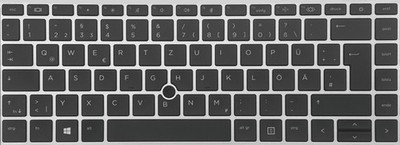 HP737 Ersatztaste für Tastatur HP ZBook 840 745 G7 G8, Firefly 14 G7