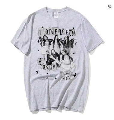 GIDLE T SHIRT I AM FREE TY WORLD TOUR MERCH T-SHIRT (G)I-DLE