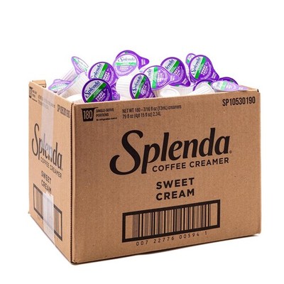 Splenda Coffee Creamer Cups 180 Ct Sugar Free Sweet Cream Singles