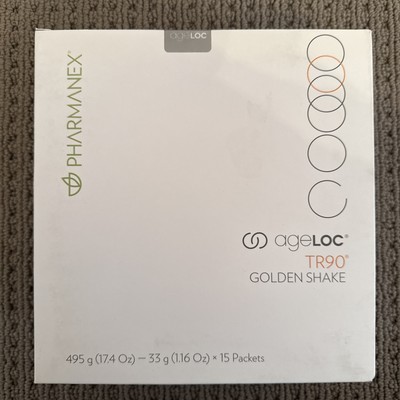 Sealed Nu Skin Pharmanex Ageloc Tr90 Golden Shake 15 Packets 12/29/24