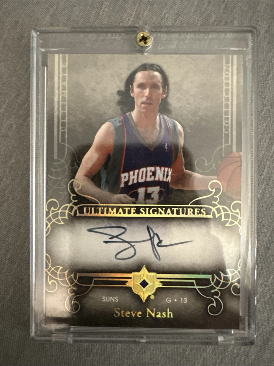 Upper Deck Steve Nash Basketball Autographed Sports Trading Cards