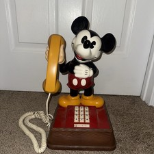 Vintage 1976 Western Electric Mickey Mouse Land Line Push button telephone
