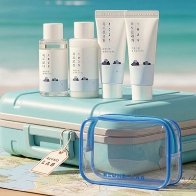 ROUND LAB 1025 Dokdo Travel kit 4pcs x Pouch