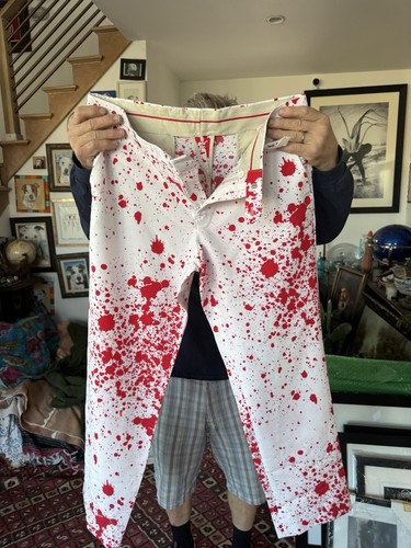 Opposuits 44R Blanco/Rojo Hombre Abrigo Deportivo Chaqueta Pantalones Traje - Imagen 12 de 13