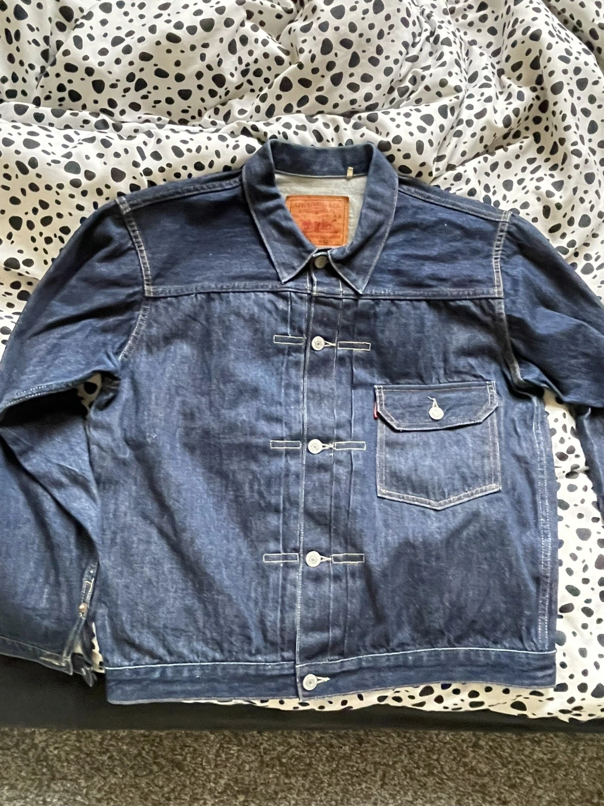 Levi's LVC 506XX Type 1 Selvedge Jacket 1936 UK L 42
Opens in a new window or tab