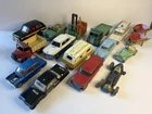 Job Lot 16 Various Vintage Dinky Toys Models BMW, Vauxhall Etc Sold As Seen
