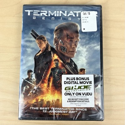 Terminator Genisys DVD BRAND NEW FACTORY SEALED Widescreen Arnold Schwarzenegger