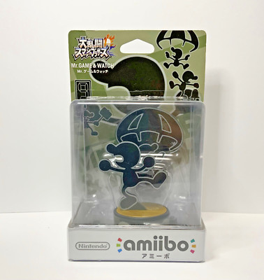 Nintendo Amiibo Mr. Game & Watch with box nintendo switch from