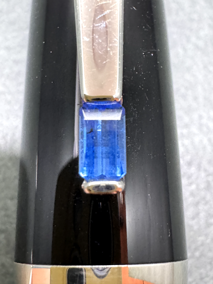 Very good]MONTBLANC BOHEME NOIR Retractable-nib Fountain Pen 14K