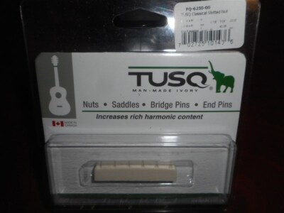NEW - Graph Tech PQ-6250-00 Slotted Nut For Classical Guitar - TUSQ