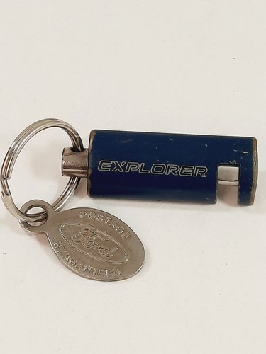 Vtg Ford Explorer Lathrup Village Michigan Spring Keychain - Picture 7 of 7