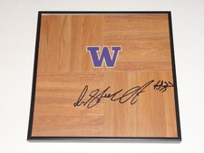 ISAIAH STEWART SIGNED FRAMED 12X12 FLOORBOARD WASHINGTON HUSKIES NBA STAR PROOF 