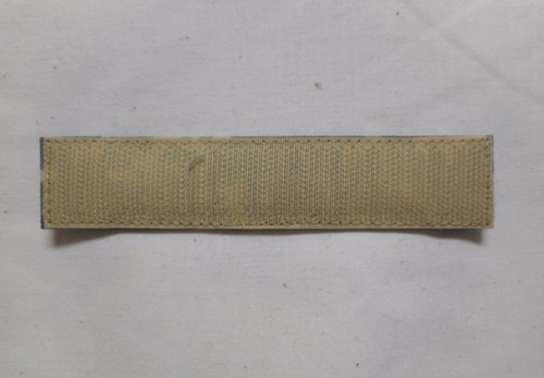 CUSTOM EMBROIDERED ACU NAME TAPE, NEW, 5 INCH LENGTH, WITH HOOK FASTENER* - Picture 2 of 3