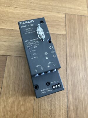 Siemens Simatic Net Profibus Obt Opt. Bus Terminal Simplex Fiber Optic ET200S S7