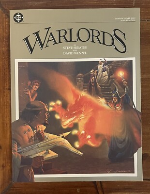 DC GRAPHIC NOVEL #2 WARLORDS BY STEVE SKEATED & DAVID WENZEL 1983