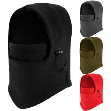 Winter Windproof Fleece Neck Warm Balaclava Ski Full Face Mask for Cold Weather