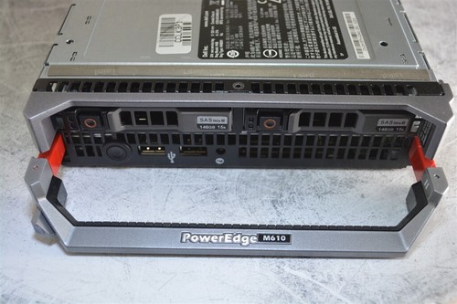DELL PowerEdge M610 HHB001 Server Blade 2*INTEL XEON X5650 2.67GHz 48GB - Picture 7 of 7