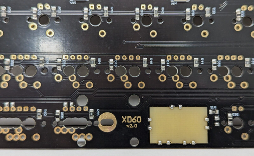 DROP X ROBO GH60 XD64 PCB MDX-12475-1 - Picture 6 of 12