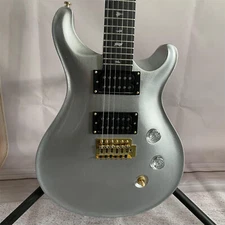 6 String PRS Electric Guitar HH Pickups Mahogany Body Tremolo Bridge 6 String