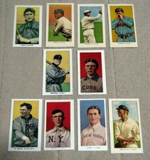 Dover Reprints - 1909-11 T206 Various Backs Baseball (Pick Your Players)