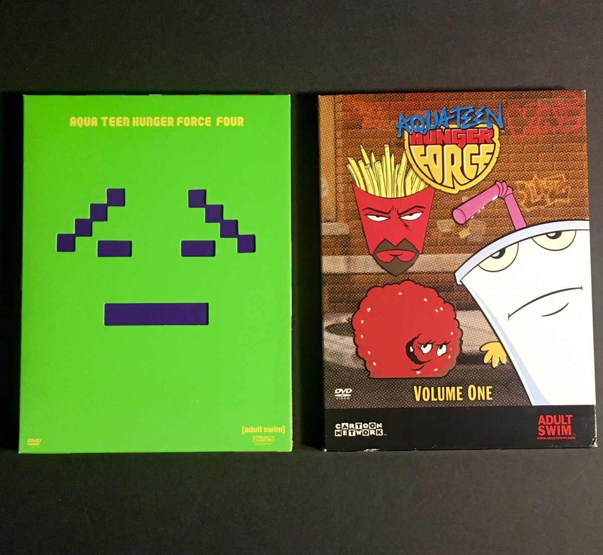 Aqua Teen Hunger Force: Seasons Volumes 1 and 4 DVD Box Set Lot