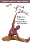 Yoga Zone - Yoga for a Strong and Healthy Back - DVD - VERY GOOD