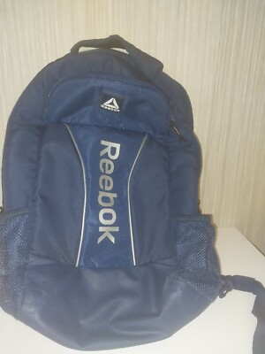 reebok backpack Used Blue Great Condition Laptop Compartment